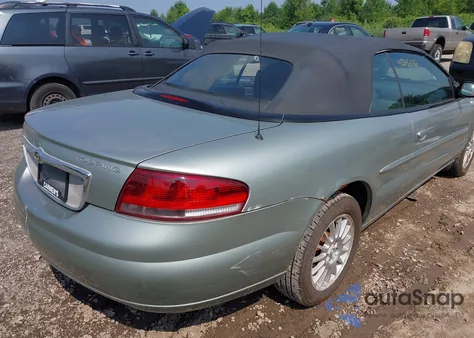 2005 Chrysler Sebring Touring from USA, damaged, VIN 1C3EL55R85N567038